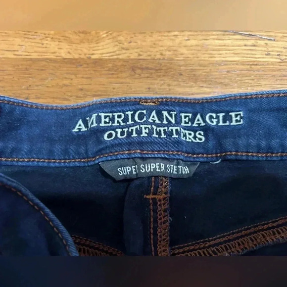 AMERICAN EAGLE SUPER SUPER STRETCH JEANS - Picture 2 of 5